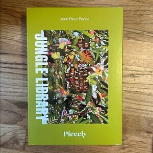 Piecely- Jungle Library 1000 piece Puzzle